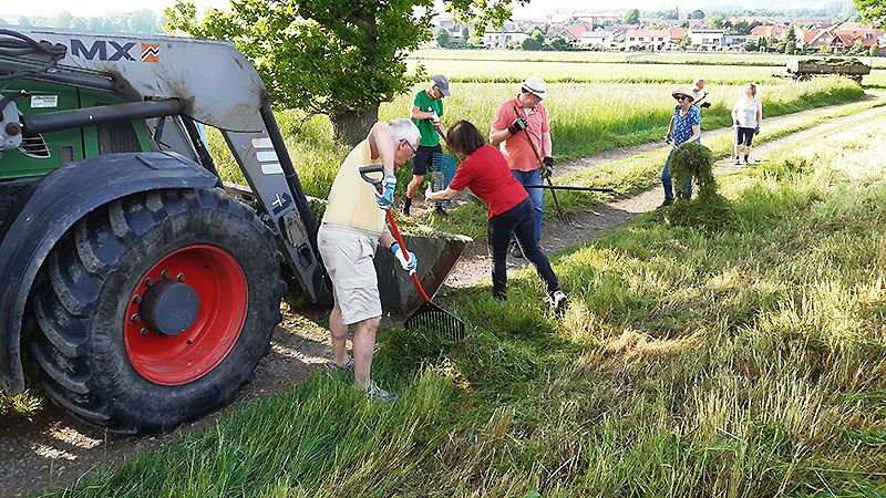 Landwirtschaft und Anwohner im Dienste der Natur